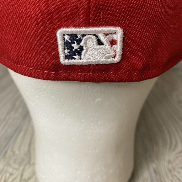 New Era Toronto Blue Jays On Field 4th of July Hat Flat Fitted 8 Red 59Fifty New - Picture 5 of 10